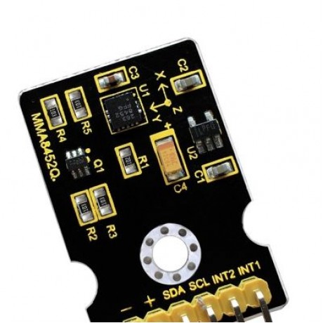 Keyestudio MMA8452Q Three-axis Acceleration Sensor Module for Arduino  (BLACK)
