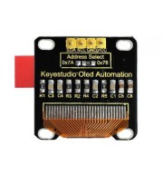 Keyestudio 0.96 inch 128 x 64 Pixels OLED Display Module for Arduino  (BLACK)