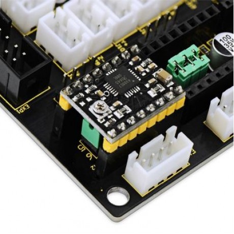 Keyestudio A4988 Reprap Stepper Motor Drive Board for 3D Printer  (BLACK)