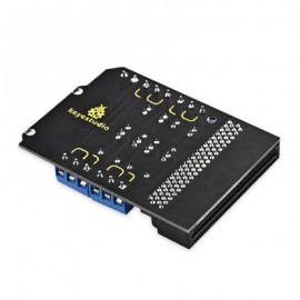 Keyestudio Relay Breakout Expansion Board Module for Micro Bit (BLACK)