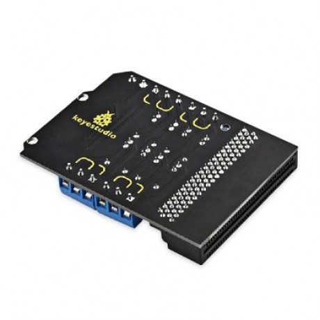 Keyestudio Relay Breakout Expansion Board Module for Micro Bit (BLACK)