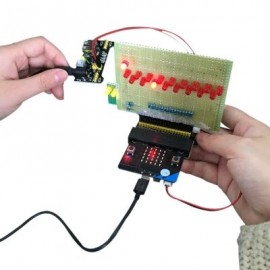 Keyestudio Power Supply Expansion Shield Board for Micro Bit  (BLACK)
