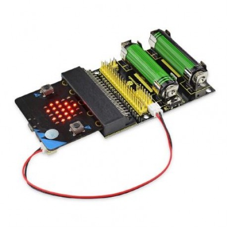 Keyestudio Power Supply Expansion Shield Board for Micro Bit  (BLACK)