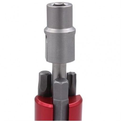 SRWRN Aluminum Bicycle Invisible Repair Tool Set Multi Function Portable Kit Hexagon Screw