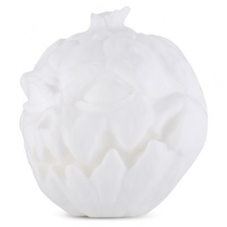 3D Printing Devil Pumpkin Face Light Night Lamp with Remote Control (WHITE)