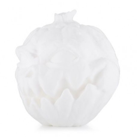 3D Printing Devil Pumpkin Face Lamp Night Light Remote Control  (WHITE)