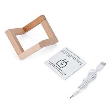 3D Printing Egg Lamp Night Light Remote Control for Bedroom (WHITE)