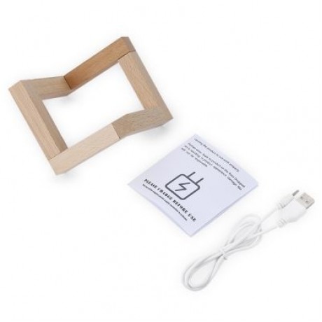 3D Printing Egg Light Night Lamp Remote Control for Bedroom (WHITE)