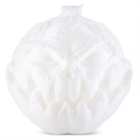 3D Printing Devil Pumpkin Face Light Romantic Night Lamp Remote Control (WHITE)