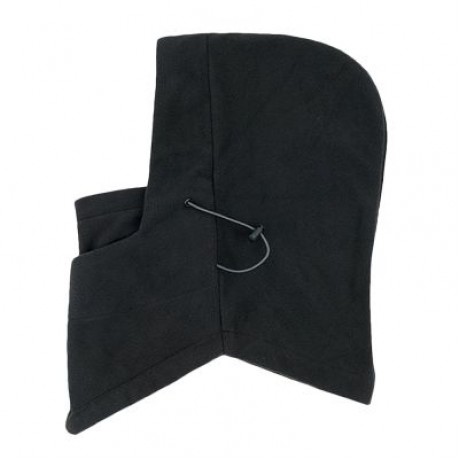 Neck Warmer Ski Hat Fleece Full Face Cover Mask Winter Wind Proof Cap (BLACK)
