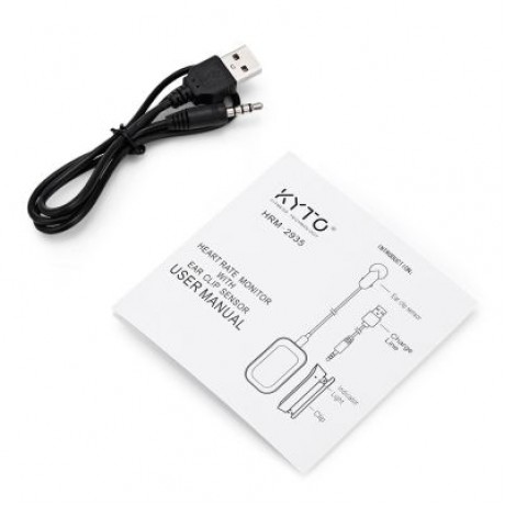 HRM - 2935 Heart Rate Monitor with Ear Clip Sensor (BLACK)