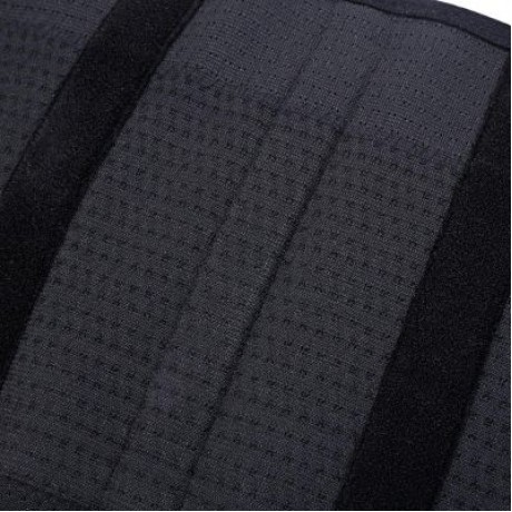 TOURMALINE SELF-HEATING FITNESS WARM BELT WAIST PROTECTION 3 GASKETS (BLACK)