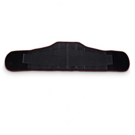TOURMALINE SELF-HEATING FITNESS WARM BELT WAIST PROTECTION 3 GASKETS (BLACK)