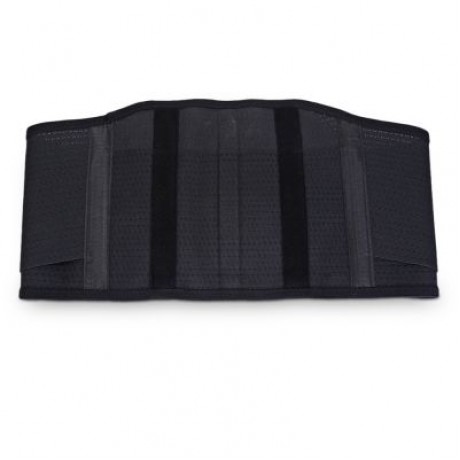 TOURMALINE SELF-HEATING FITNESS WARM BELT WAIST PROTECTION 3 GASKETS (BLACK)