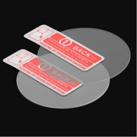 2pcs Tempered Glass Screen Protector for Xiaomi Huami AMAZFIT Smart Watch (TRANSPARENT)