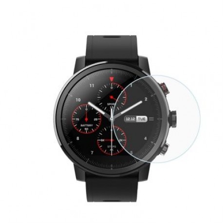 Tempered Glass Screen Protector for Xiaomi Huami Amazfit Smartwatch 2 (TRANSPARENT)