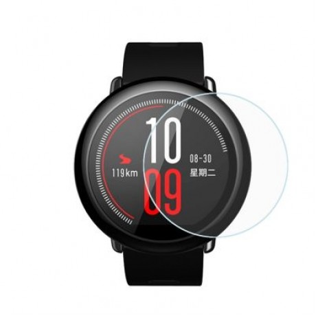 Tempered Glass Screen Protector for Xiaomi Huami AMAZFIT Smart Watch (TRANSPARENT)