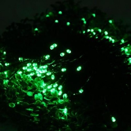 CHRISTMAS TREE DECORS 15M 100 LED SOLAR STRING LIGHT XMAS ORNAMENT NEW YEAR DECORATION (GR