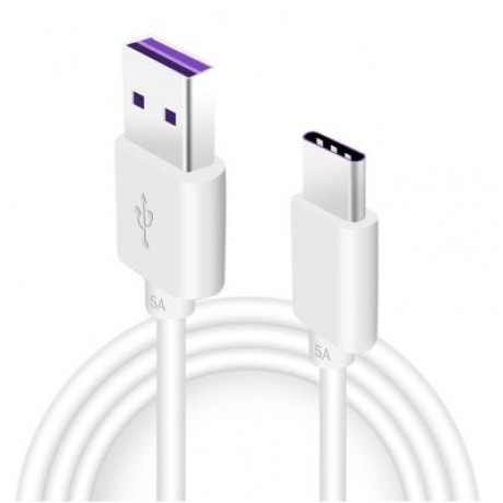 5A Super Fast Charge Data Cable for Huawei Mate 9 /  9 Pro / P10 / P20 / P20 pro (WHITE)