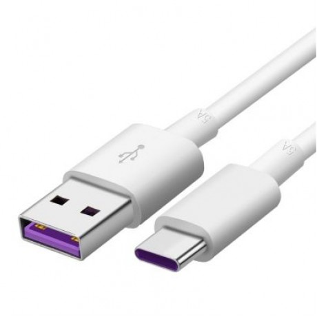 5A Super Fast Charge Data Cable for Huawei Mate 9 /  9 Pro / P10 / P20 / P20 pro (WHITE)
