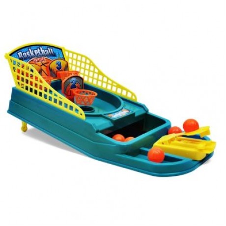 MoFun 80788 Fingertip Basketball Catapult Shooting Machine Table Toy (GREENISH BLUE)