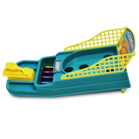 MoFun 80788 Fingertip Basketball Catapult Shooting Machine Table Toy (GREENISH BLUE)