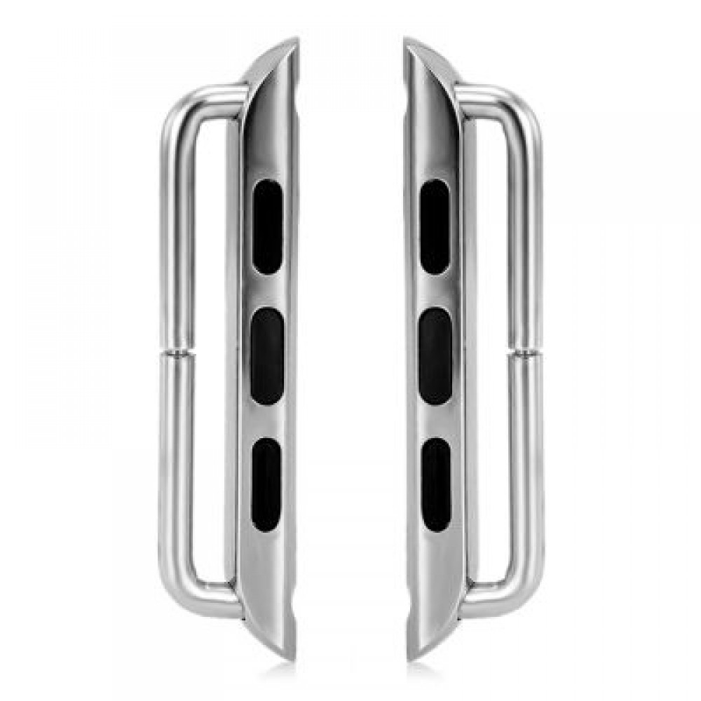 WatchBand Attachment Connection Adapter For Apple Watch 38mm (SILVER)