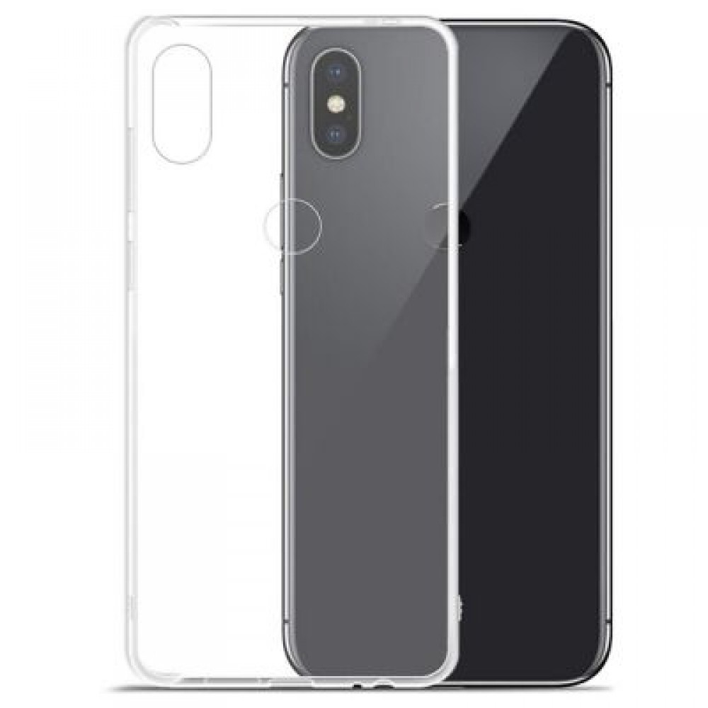 SHOCK-PROOF CLEAR TPU SOFT CASE FOR XIAOMI MI A2 LITE (TRANSPARENT)