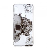 Soft Case for Xiaomi Redmi Note 5 Pro Skull Pattern (BLACK)