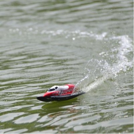 VOLANTEXRC 795 - 2 WATERPROOF RC BOAT 28KM/H SPEEDBOAT SUMMER WATER TOY (RED)