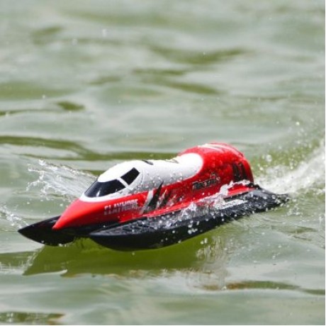 VOLANTEXRC 795 - 2 WATERPROOF RC BOAT 28KM/H SPEEDBOAT SUMMER WATER TOY (RED)