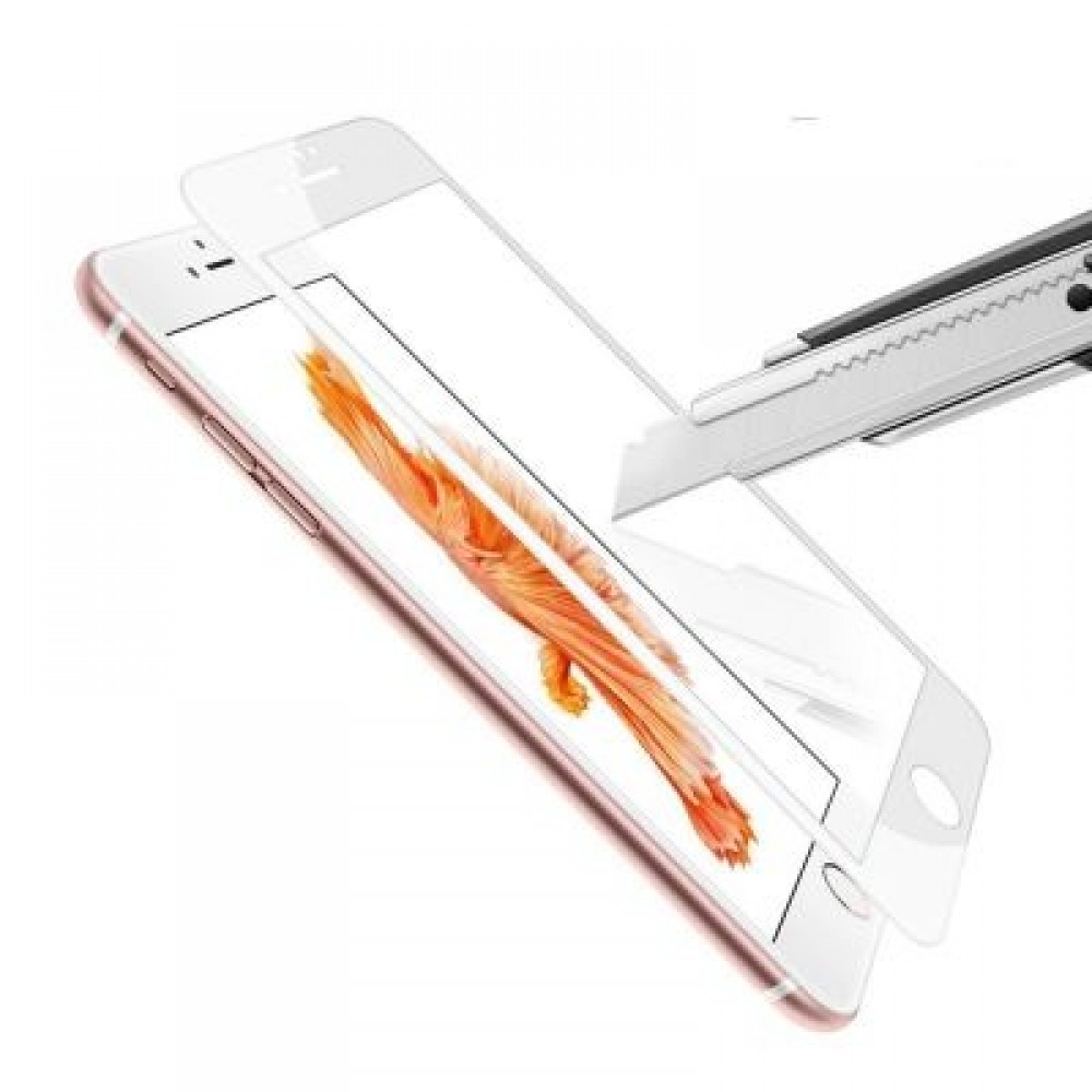 Full Cover HD Tempered Glass for iPhone 7 / 8 (WHITE)