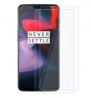 JOFLO 2pcs 2.5D 0.26mm 9H Hardness Tempered Glass Screen Protector for OnePlus 6 (TRANSPAR
