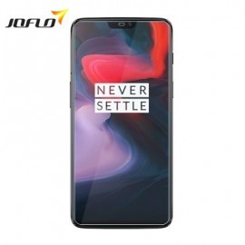JOFLO 2pcs 2.5D 0.26mm 9H Hardness Tempered Glass Screen Protector for OnePlus 6 (TRANSPAR