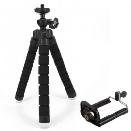 Universal Compact Tripod Stand Flexible Octopus Cell Phone Camera Selfie Stick Tripod Moun