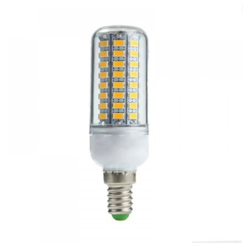 E14 LED Lamp 220V Light Corn Bulb SMD5730 Lamp 72 LEDs Home Decorated Chandelier Light (WA