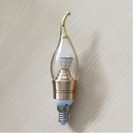 OMTO E14 LED Candle Light Bulb Energy Saving Lamp 220V 7W (WARM WHITE)