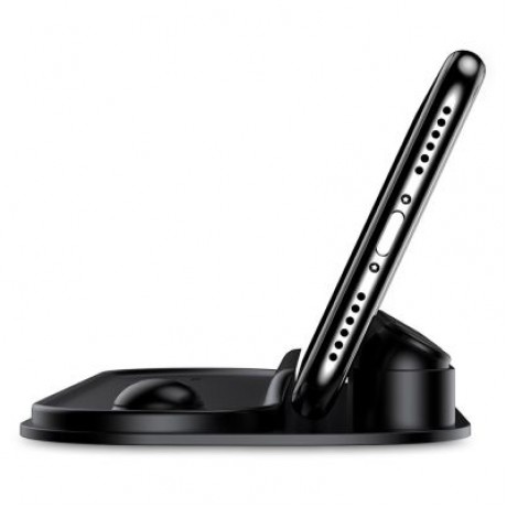 Baseus Horizon Silicone Parking Number Bracket Phone Holder (BLACK)