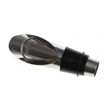 Stainless Steel Wine Bottle Stoppers Funnel Pourer for Bar Accessories (SILVER)