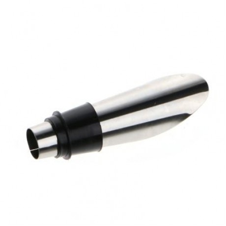 Stainless Steel Wine Bottle Stoppers Funnel Pourer for Bar Accessories (SILVER)