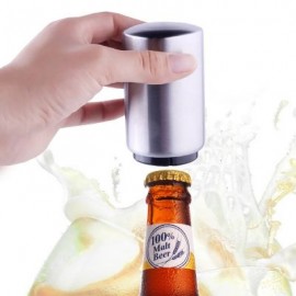 Stainless Steel Beer Bottle Opener (SILVER)
