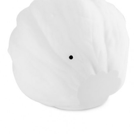 3D Printing Devil Pumpkin Face Light Patting Night Lamp for Halloween (WHITE)