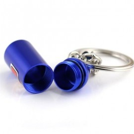Mini Nitrous Oxide Bottle Turbo Keychain (BLUE EYES)