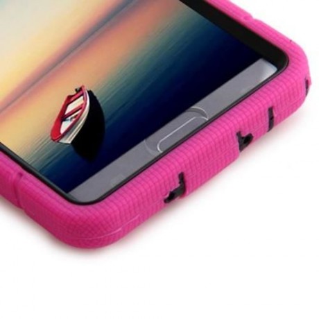 3 IN 1 TWO LAYERS HEAVY DUTY IMPACT RESISTANT DROP PROTECTION CASE WITH CLIP CIRCLE STAND 
