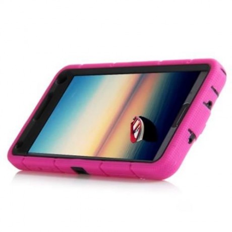3 IN 1 TWO LAYERS HEAVY DUTY IMPACT RESISTANT DROP PROTECTION CASE WITH CLIP CIRCLE STAND 