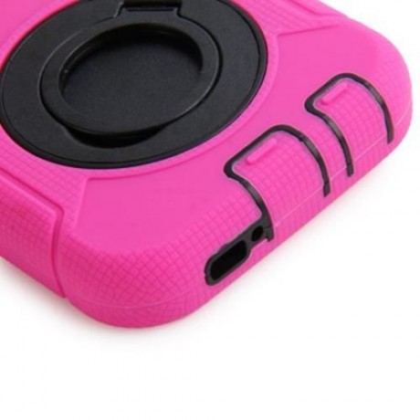 3 IN 1 FULL BODY PROTECTION COVER CASE SILICONE SHOCKPROOF COVER WITH BUILT-IN CIRCLE STAN