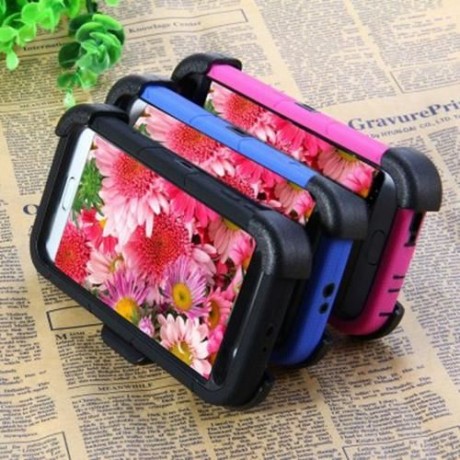 3 IN 1 FULL BODY PROTECTION COVER CASE SILICONE SHOCKPROOF COVER WITH BUILT-IN CIRCLE STAN