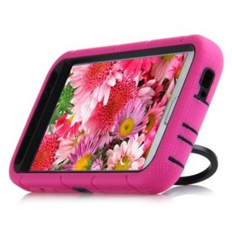 3 IN 1 FULL BODY PROTECTION COVER CASE SILICONE SHOCKPROOF COVER WITH BUILT-IN CIRCLE STAN