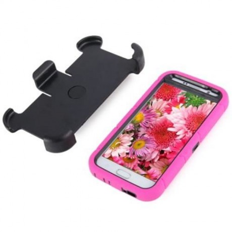 3 IN 1 FULL BODY PROTECTION COVER CASE SILICONE SHOCKPROOF COVER WITH BUILT-IN CIRCLE STAN
