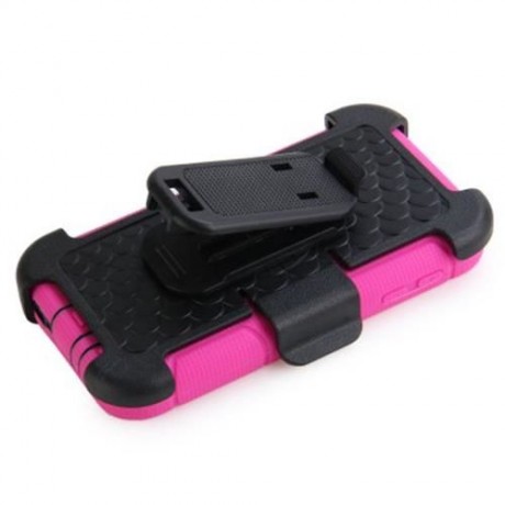 3 IN 1 FULL BODY PROTECTION COVER CASE SILICONE SHOCKPROOF COVER WITH BUILT-IN CIRCLE STAN
